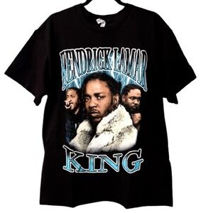 Kendrick Lamar King Black Graphic Tee